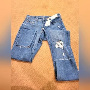 Distressed Skinny Jeans